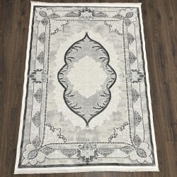 Ковер ZARIA A4177A Cream/Dark Grey  - высокое качество по лучшей цене в Украине