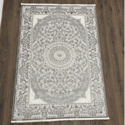 Ковер ZARIA A4184A Cream/Dark Grey  - высокое качество по лучшей цене в Украине
