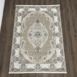 Ковер ZARIA A4185A Cream/Brown  - высокое качество по лучшей цене в Украине