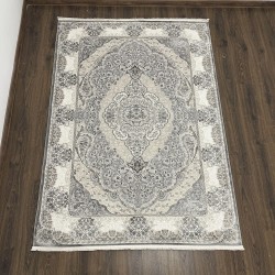 Ковер ZARIA A4185A Cream/Dark Grey   - высокое качество по лучшей цене в Украине