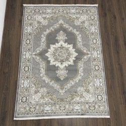 Ковер ZARIA A4186A Grey/Gold  - высокое качество по лучшей цене в Украине