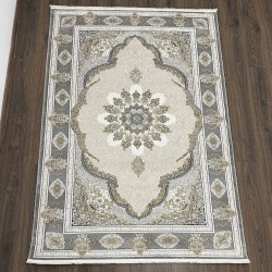 Ковер ZARIA A4187A Grey/Gold  - высокое качество по лучшей цене в Украине