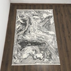 Ковер ZARIA A4341A Cream/Dark Grey  - высокое качество по лучшей цене в Украине
