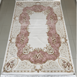 Акриловий килим Zarina 2697A Cream-pink  - Висока якість за найкращою ціною в Україні