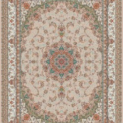 Іранський килим Zarrin Esfahan Beige  - Висока якість за найкращою ціною в Україні