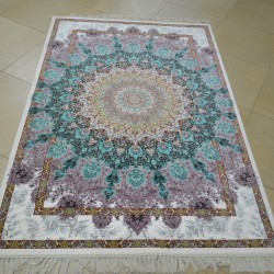 Іранський килим Diba Carpet Lotus cream-brown-copper-d.green  - Висока якість за найкращою ціною в Україні