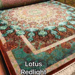 Иранский ковер Diba Carpet Lotus redlight  - высокое качество по лучшей цене в Украине