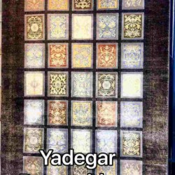 Іранський килим Diba Carpet Yadegar brown-blue-cream  - Висока якість за найкращою ціною в Україні