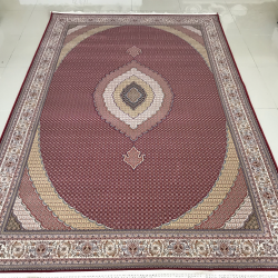 Високощільний килим Abrishim 3817A red  - Висока якість за найкращою ціною в Україні