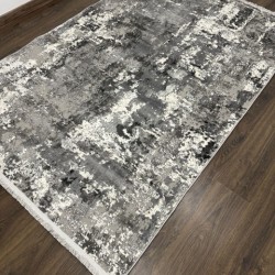Ковер ADELINA 02301B , DARK GREY  - высокое качество по лучшей цене в Украине