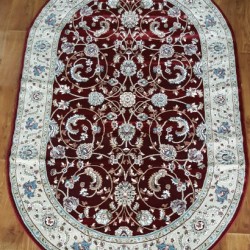 Високощільний килим Ottoman 0917 bordo  - Висока якість за найкращою ціною в Україні