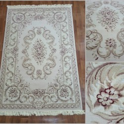 Високощільний килим Erguan A413 CREAM  - Висока якість за найкращою ціною в Україні