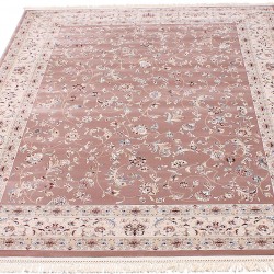 Високощільний килим Esfahan 4904A brown-ivory  - Висока якість за найкращою ціною в Україні