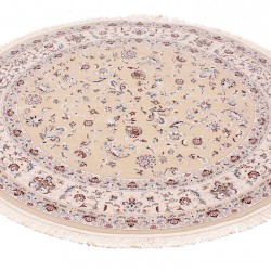 Високощільний килим Esfahan 4904A l.beige-ivory  - Висока якість за найкращою ціною в Україні