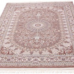 Високощільний килим Esfahan 4996A brown-ivory  - Висока якість за найкращою ціною в Україні