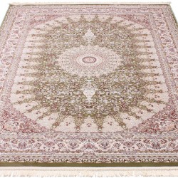 Високощільний килим Esfahan 4996A green-ivory  - Висока якість за найкращою ціною в Україні