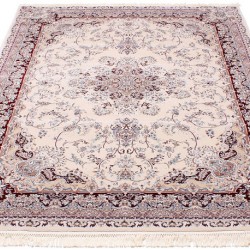 Високощільний килим Esfahan 5978A ivory-d.red  - Висока якість за найкращою ціною в Україні
