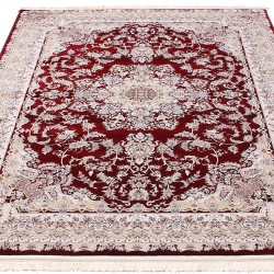 Високощільний килим Esfahan 5978A d.red-ivory  - Висока якість за найкращою ціною в Україні