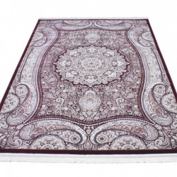 Високощільний килим Esfahan 9648A d.red-ivory  - Висока якість за найкращою ціною в Україні