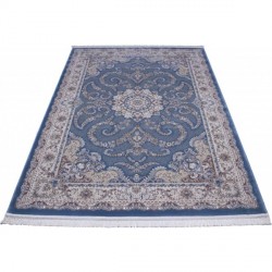 Високощільний килим Esfahan 9720A blue-ivory  - Висока якість за найкращою ціною в Україні