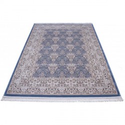 Високощільний килим Esfahan 9915A blue-ivory  - Висока якість за найкращою ціною в Україні
