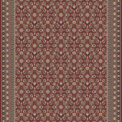 Високощільний килим Kasbah 12176-474 red  - Висока якість за найкращою ціною в Україні