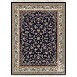 Перський килим Kashan P553-DBL Dark-Blue  - Висока якість за найкращою ціною в Україні