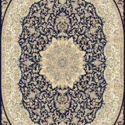 Иранский ковер Marshad Carpet 3010 Dark Blue  - высокое качество по лучшей цене в Украине
