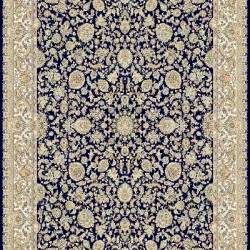 Иранский ковер Marshad Carpet 3012 Dark Blue  - высокое качество по лучшей цене в Украине