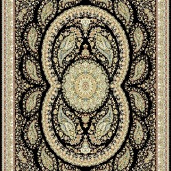 Иранский ковер Marshad Carpet 3013 Dark Black  - высокое качество по лучшей цене в Украине