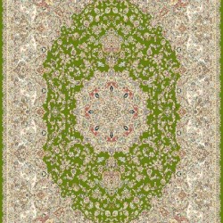 Иранский ковер Marshad Carpet 3017 Green  - высокое качество по лучшей цене в Украине