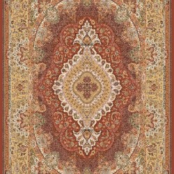 Иранский ковер Marshad Carpet 3054 Red Yellow  - высокое качество по лучшей цене в Украине