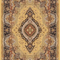 Іранський килим Marshad Carpet 3054 Yellow Black  - Висока якість за найкращою ціною в Україні