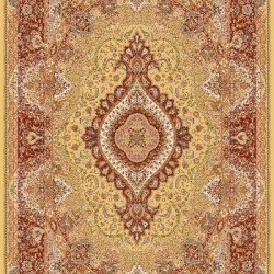 Иранский ковер Marshad Carpet 3054 Yellow Red  - высокое качество по лучшей цене в Украине