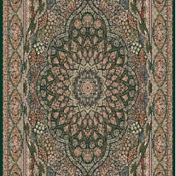 Иранский ковер Marshad Carpet 3056 Dark Green  - высокое качество по лучшей цене в Украине