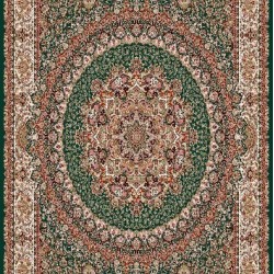 Иранский ковер Marshad Carpet 3057 Dark Green  - высокое качество по лучшей цене в Украине