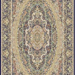 Иранский ковер Marshad Carpet 3059 Dark Blue  - высокое качество по лучшей цене в Украине