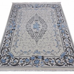 Високощільний килим Mirada 0061A Beige-Blue  - Висока якість за найкращою ціною в Україні