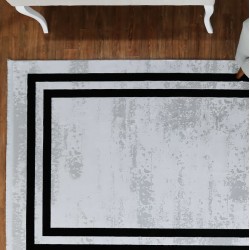 Високощільний килим Monet MT20B , LIGHT GREY BLACK  - Висока якість за найкращою ціною в Україні
