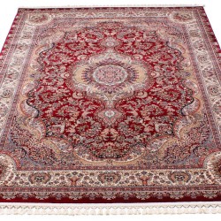 Високощільний килим Sehrazat 9207A Red Cream  - Висока якість за найкращою ціною в Україні