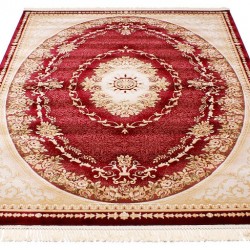 Високощільний килим Turkistan Y231B d.red-ivory  - Висока якість за найкращою ціною в Україні
