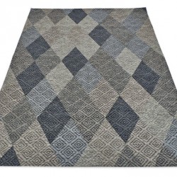 Синтетичний килим Almina 118514 1-Grey  - Висока якість за найкращою ціною в Україні