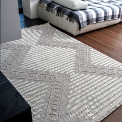 Безворсовий килим AGRA EN18A l.grey/beige  - Висока якість за найкращою ціною в Україні