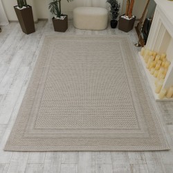 Безворсовий килим NATURA B3679A cream  - Висока якість за найкращою ціною в Україні