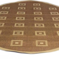 Безворсовий килим Sisal 00012 gold-cream  - Висока якість за найкращою ціною в Україні