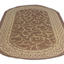 Безворсовий килим Sisal 00014 gold-cream  - Висока якість за найкращою ціною в Україні