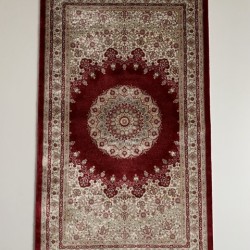 Бамбуковый ковер ELEXUS HEREKE 1520 BORDO  - высокое качество по лучшей цене в Украине