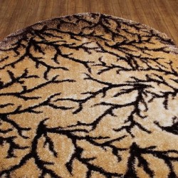 Високоворсний килим 3D Polyester B111 L.BEIGE-BROWN  - Висока якість за найкращою ціною в Україні