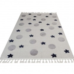 Дитячий килим BILBAO KIDS GD75A white/grey  - Висока якість за найкращою ціною в Україні