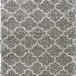 Високоворсний килим Denso Light Grey  - Висока якість за найкращою ціною в Україні
